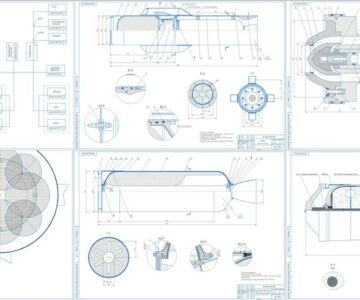 Чертеж Расчет комбинированного ракетно-прямоточного двигателя на твердом топливе для зенитной ракеты