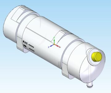 3D модель Бачок расширительный ТА 066.016.100.000