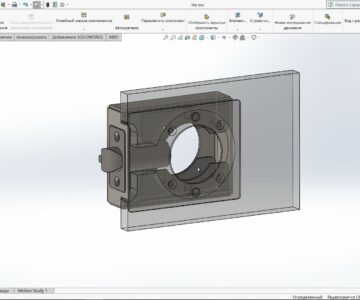 3D модель Замок дверной. 3D сборка, спецификация, DXF для раскроя