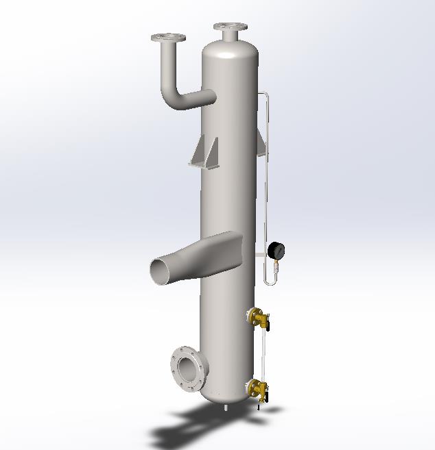 3D модель Сепаратор непрерывной продувки котлов CП-0,15 Ду300