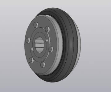 3D модель Торовая муфта Fenaflex f90