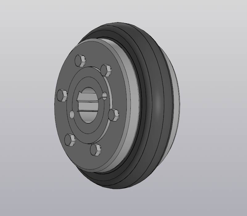 3D модель Торовая муфта Fenaflex f90