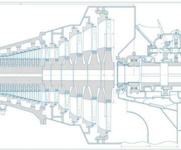 Чертеж Проект конденсационной паровой турбины К – 54 – 85 (тепловой расчет паровой турбины К-54-85)