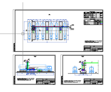 Чертеж Строительство газонаполнительной станции