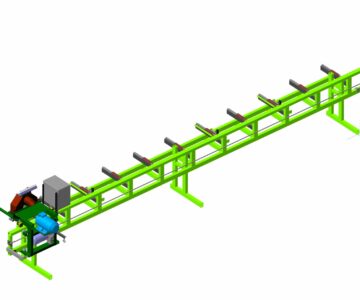 3D модель Продольно распиловочный станок СППР