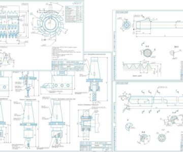 Чертеж Проектирование инструментальной наладки на многооперационный станок и 3-х режущих инструментов
