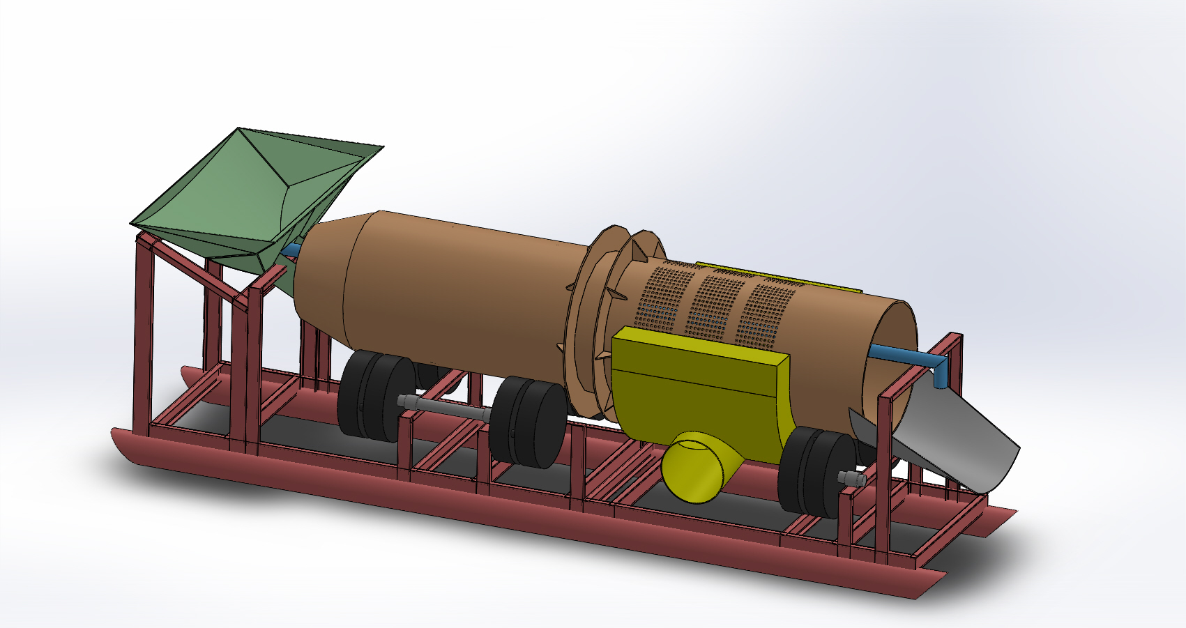 3D модель Скруббер-бутара СБ-10