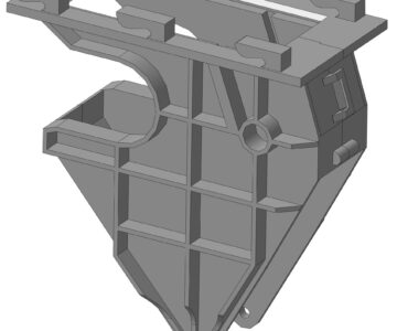 3D модель Корпус тюкового аппарата