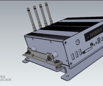 3D модель Видеорегистратор Everfocus 800 fhd