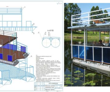 3D модель Плавсредство понтонное