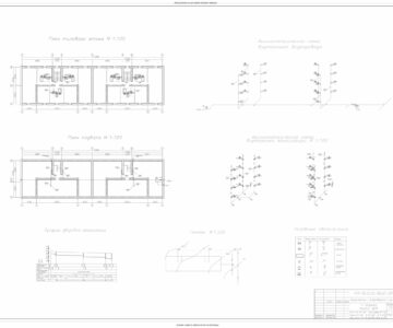 Чертеж Расчет водопровода и канализации 4 этажного жилого дома