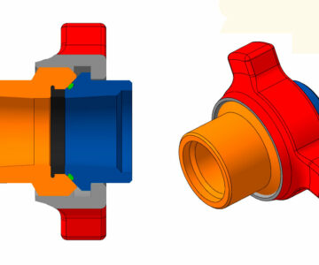 3D модель 3д модель БРС-2  (2 дюйма) с деталировкой