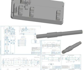 3D модель Изготовления детали Вал-насоса НК 560/180