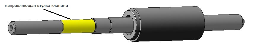 3D модель Запрессовка направляющих втулок ГБЦ ВАЗ 16 к