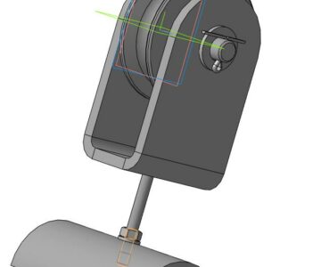 3D модель Подвеска ездовая для кабеля