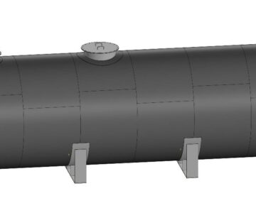 3D модель Резервуар РГСН-60