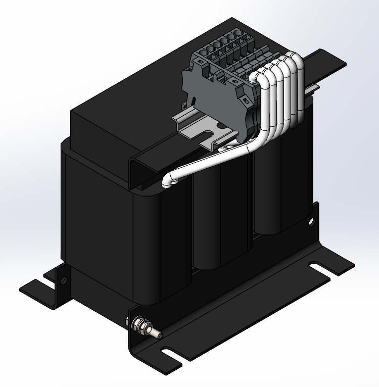 3D модель Дроссель сетевой ДТС-0,75/20 У2