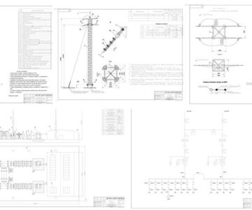 Чертеж Дипломный проект электроснабжение и электрооборудование ГПП 35/10 кВ.