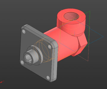 3D модель Пневмоаппарат клапанный Аксарин