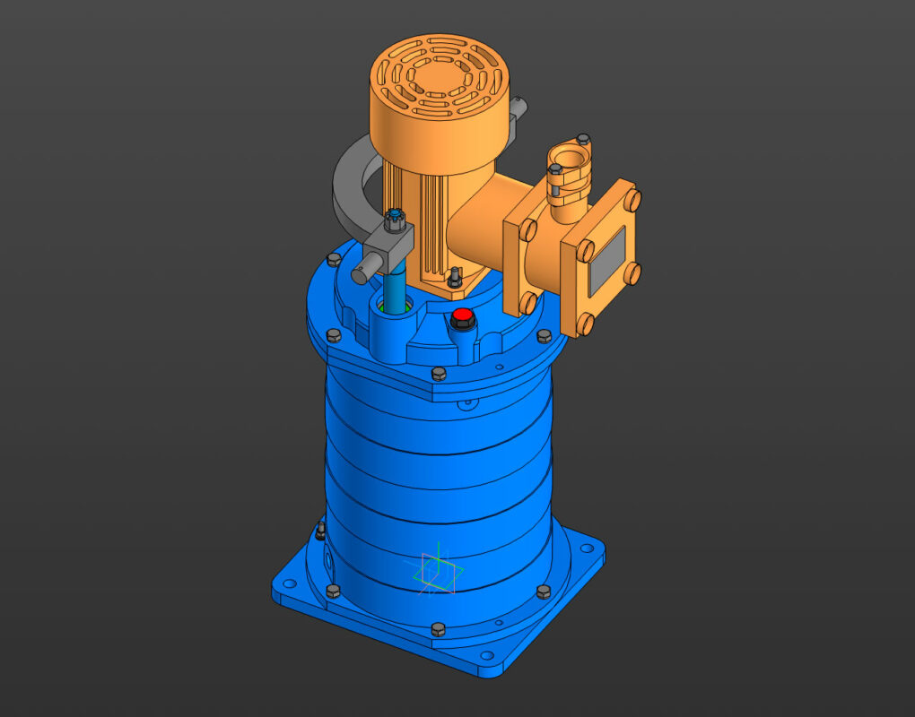 3D модель Толкатель ТЭГ-300