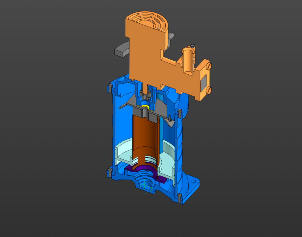 3D модель Толкатель ТЭГ-300