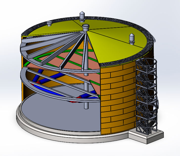 3D модель 3D Модель РВС-2000