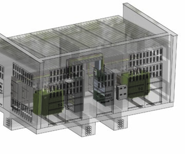 3D модель ТП 10/0,4 кВ