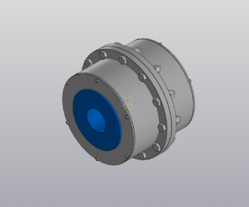 3D модель Муфта зубчатая МЗ-11