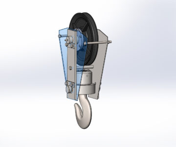 3D модель Обойма крюка 00-000.06.23.23.00 в SolidWorks