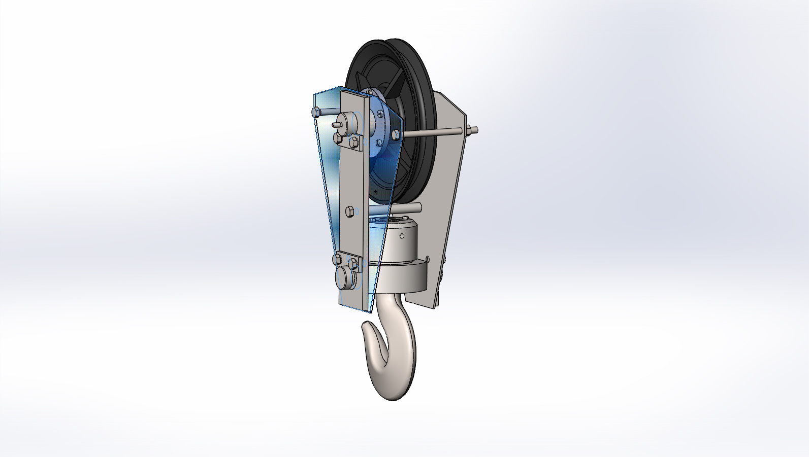 3D модель Обойма крюка 00-000.06.23.23.00 в SolidWorks