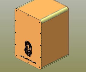 3D модель Кахон 300х309х450 мм