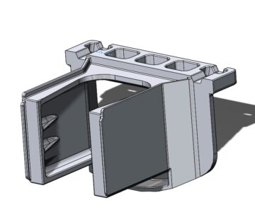 3D модель Упор передний УП3-1