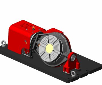 3D модель Поворотный стол 4 - 5 степеней свободы для станков ЧПУ