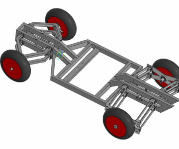 3D модель Рама для RC машинки