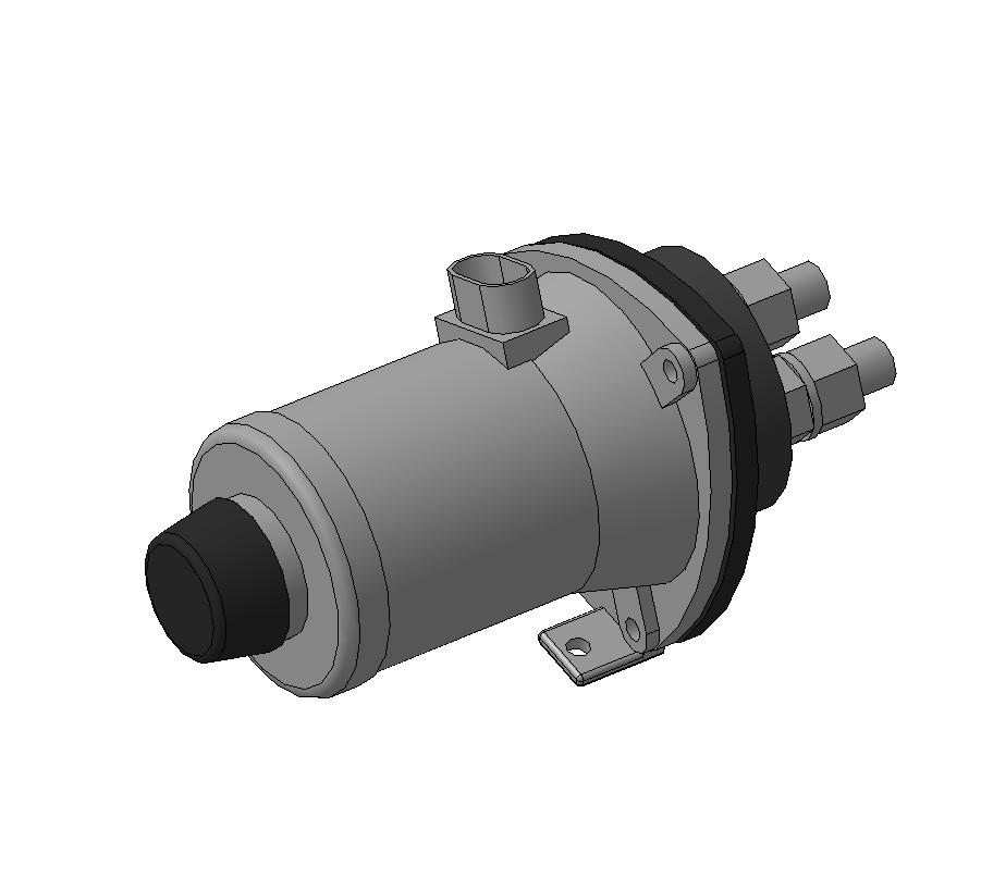 3D модель Выключатель массы 1410.3737 (аналог ВК-860-В, 24В, 50А)