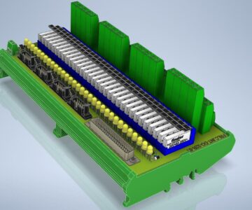 3D модель Интерфейсный блок INT-DO32-R