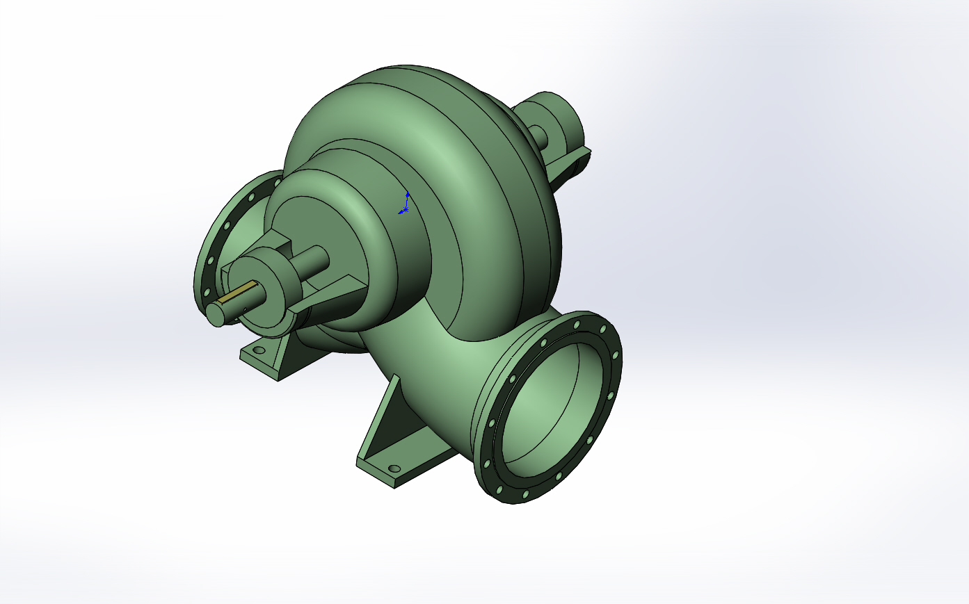 3D модель Насос 1Д1250-63