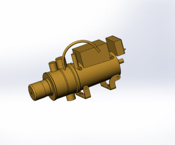 3D модель Автономный  подогреватель 14ТС-10