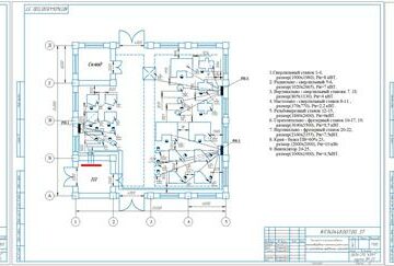 Чертеж Электроснабжение монтажного участка цеха по изготовлению передвижных агрегатов