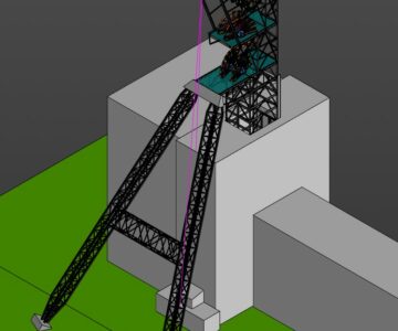 3D модель Копер шахтный