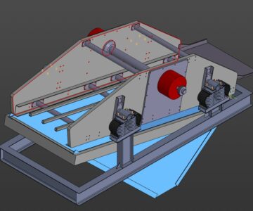 3D модель Грохот ГИС 41