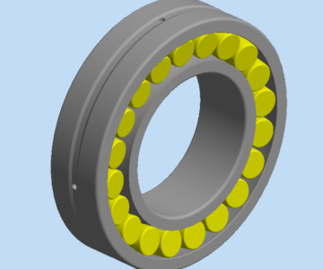 3D модель Подшипник 22214Е