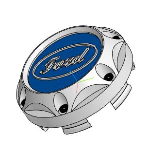 3D модель Колпак на диск колеса Ford