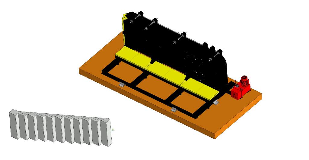 3D модель Форма заливки лестничного марша ЛМ.000.000.000 СБ