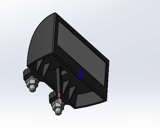 3D модель Фонарь подсветки н.з. GS LPL0351