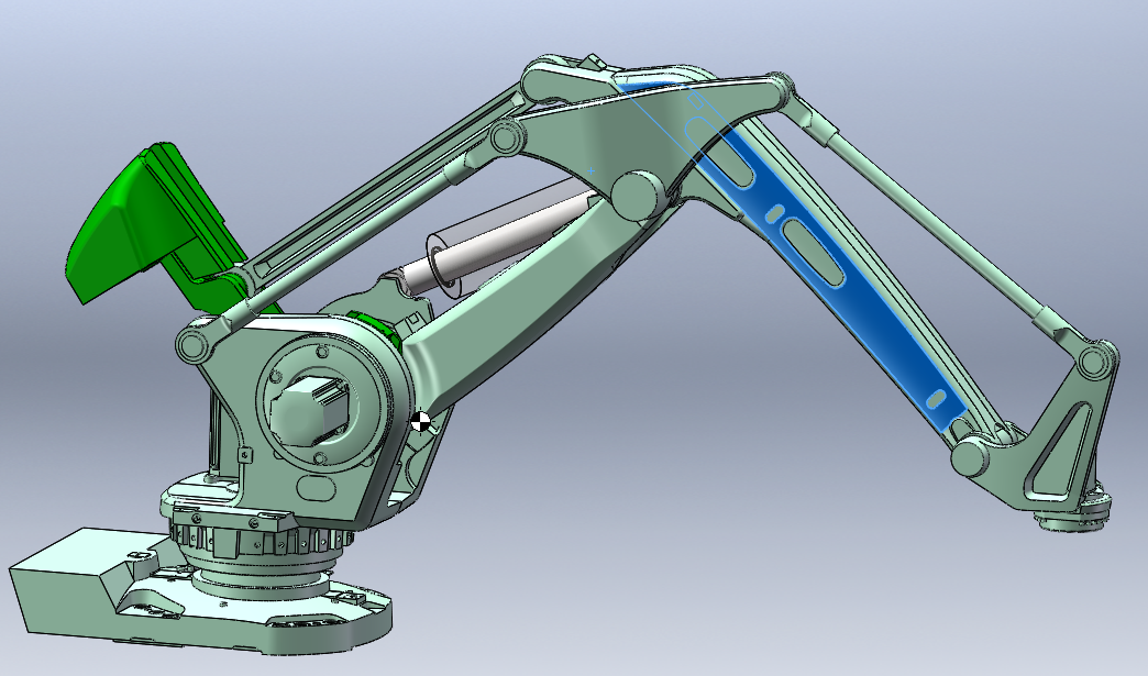 3D модель Многоосевой робот-манипулятор ABB IRB 450кг