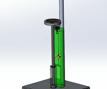 3D модель Стенд для проведения испытания контактных зажимов