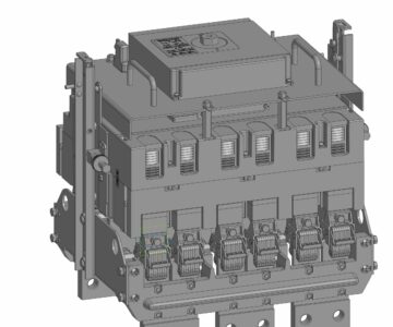 3D модель Автоматический выключатель КЭАЗ ВА55-41-335210 на 1600А