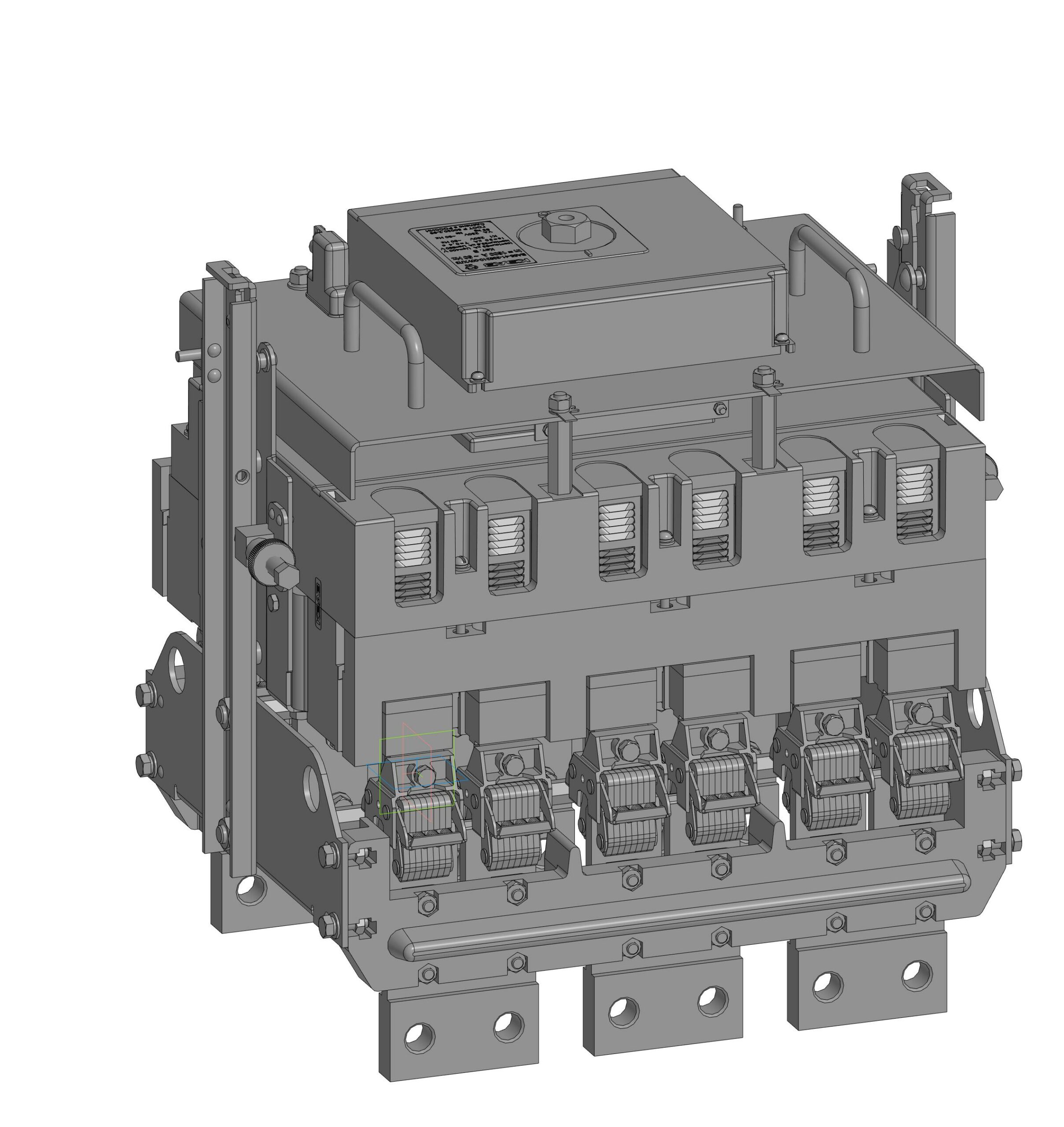 3D модель Автоматический выключатель КЭАЗ ВА55-41-335210 на 1600А