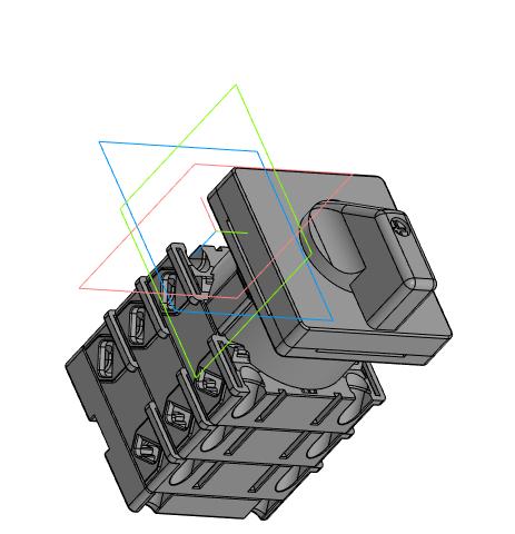 3D модель Переключатель OptiSwitch 4G10-66-U-R014 КЭАЗ
